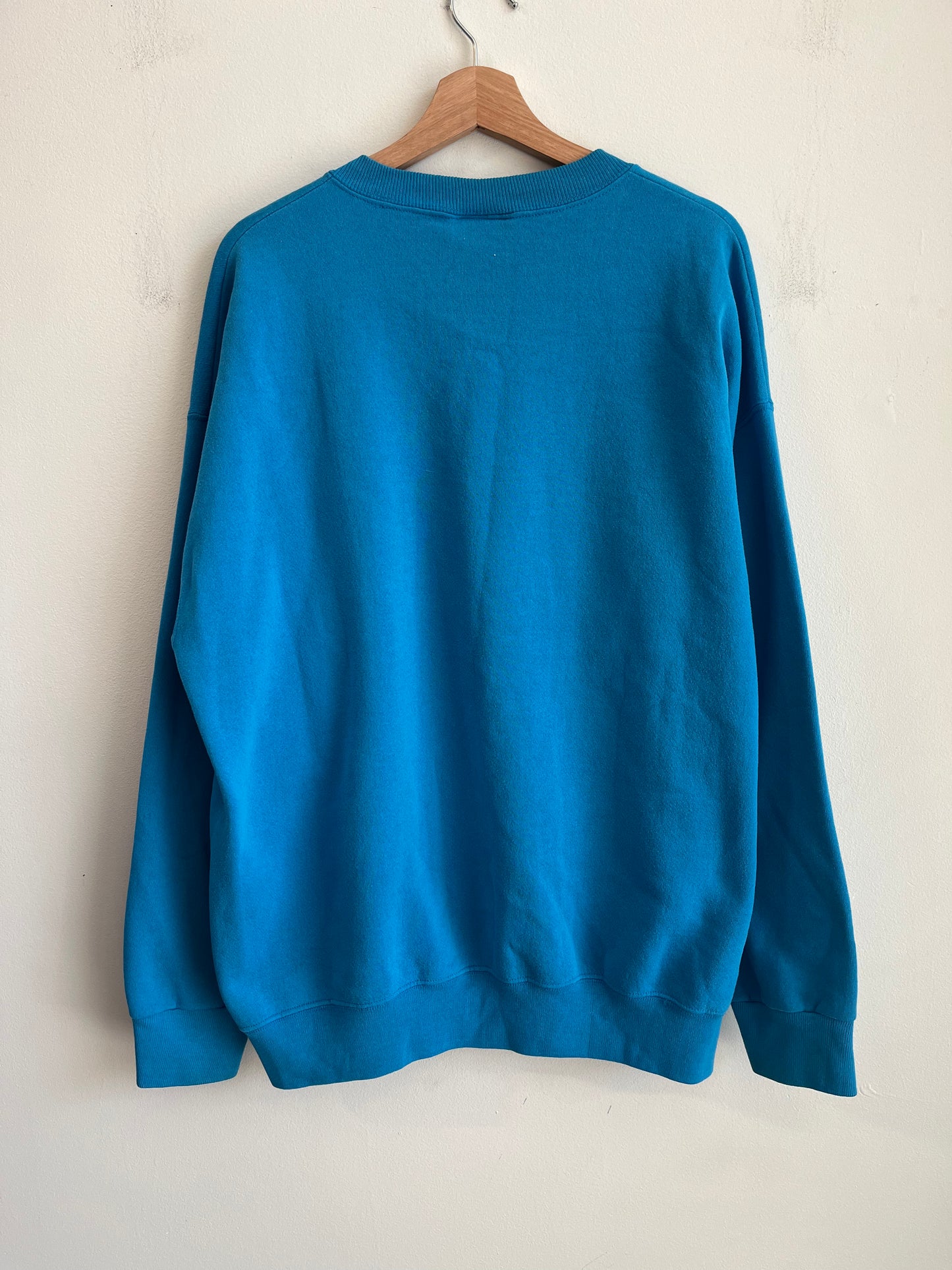 1997 Carolina Panthers Blue Lee Crewneck (XL)