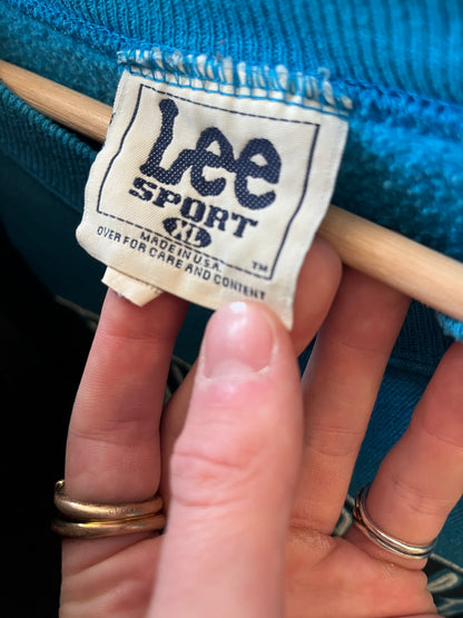 1997 Carolina Panthers Blue Lee Crewneck (XL)