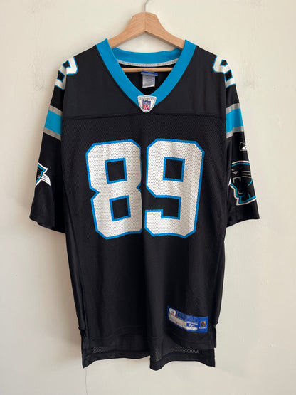 00s Carolina Panthers Steve Smith Reebok Home Jersey (M)