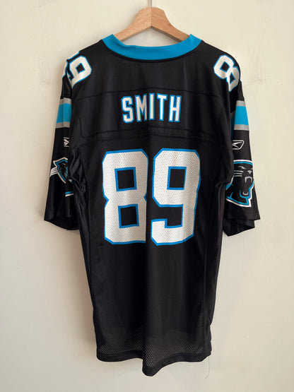 00s Carolina Panthers Steve Smith Reebok Home Jersey (M)
