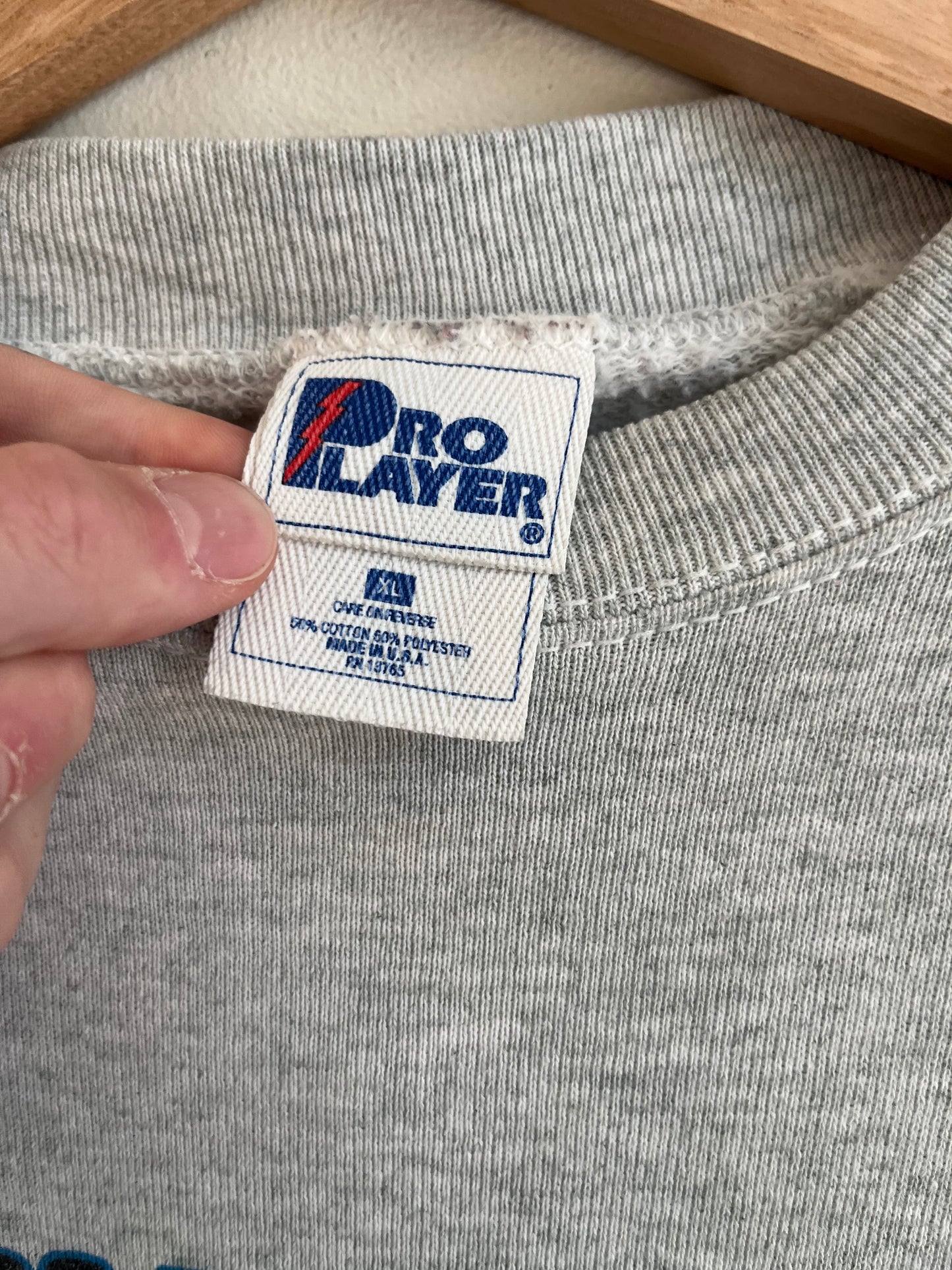 1996 Carolina Panthers v Dallas Cowboys Playoffs Crewneck (XL)