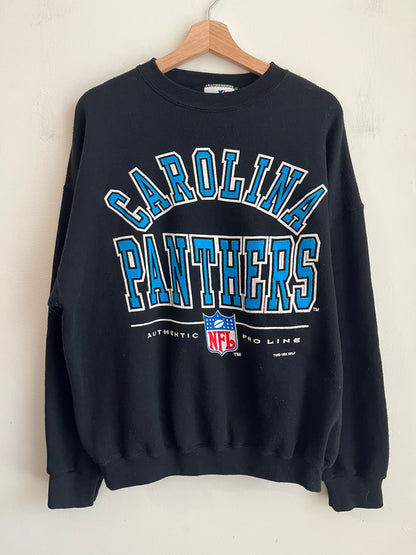 1996 Carolina Panthers Pro Line Logo Athletic Crewneck (XL)