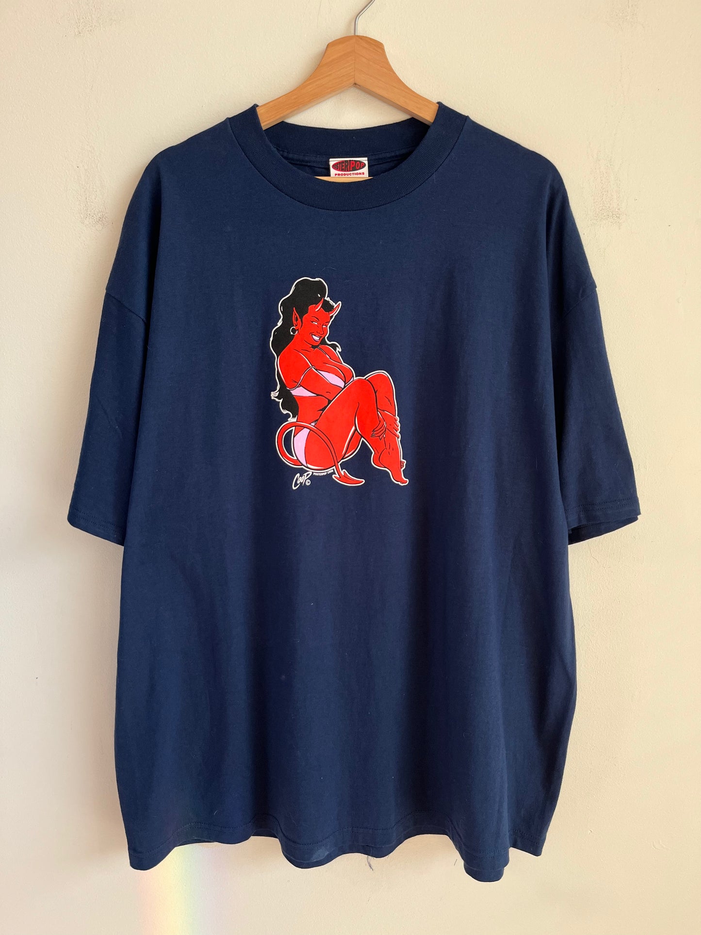 1998 Coop Poster Pop Graphic Skate Tee (XXL)