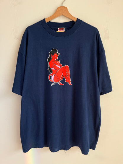 1998 Coop Poster Pop Graphic Skate Tee (XXL)