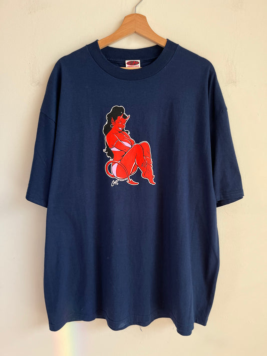 1998 Coop Poster Pop Graphic Skate Tee (XXL)