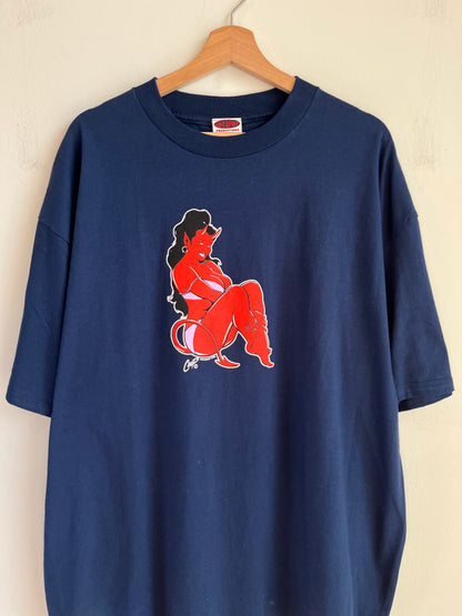 1998 Coop Poster Pop Graphic Skate Tee (XXL)