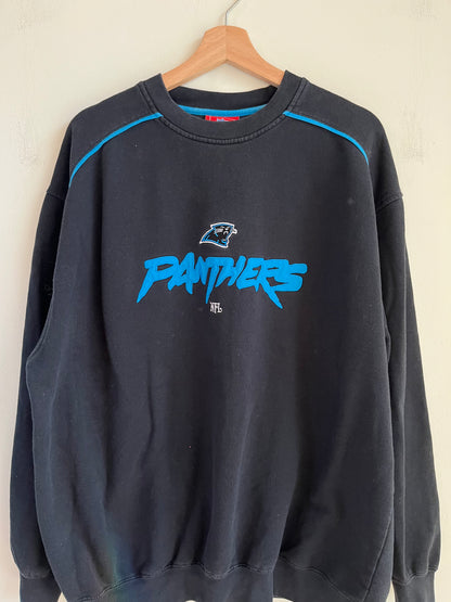 2006 Carolina Panthers Cat Scratch Crewneck (XL)