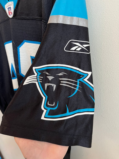 00s Carolina Panthers Stephen Davis Reebok Home Jersey (M)
