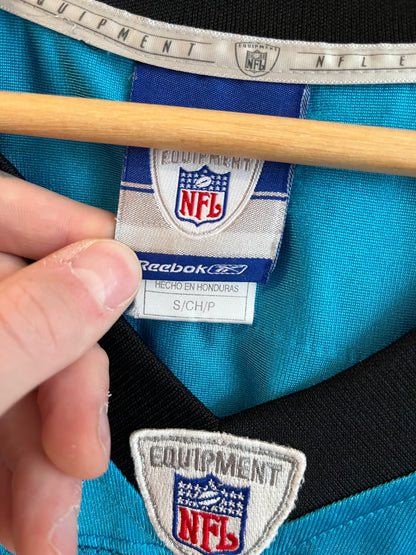 00s Carolina Panthers Steve Smith Blue Reebok Jersey (S)