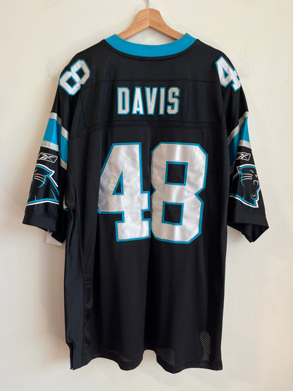 2004 Carolina Panthers Stephen Davis Stitched Reebok Jersey (XXXL)