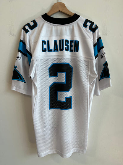 00s Carolina Panthers Jimmy Clausen Reebok Away Jersey (S)
