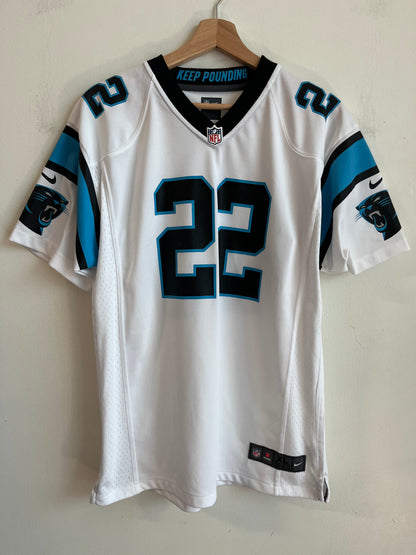 2020 Carolina Panthers Christian McCaffery Nike Away Jersey (Youth XL)