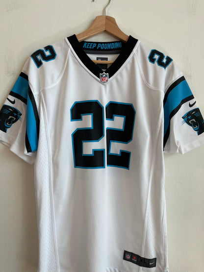 2020 Carolina Panthers Christian McCaffery Nike Away Jersey (Youth XL)