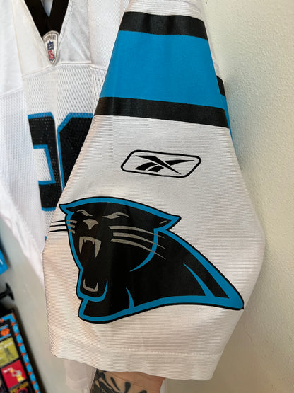 00s Carolina Panthers Jonathan Stewart Reebok Away Jersey (XL)