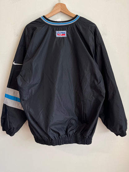 90s Carolina Panthers Reversible Stained Pro Line Windbreaker (L)