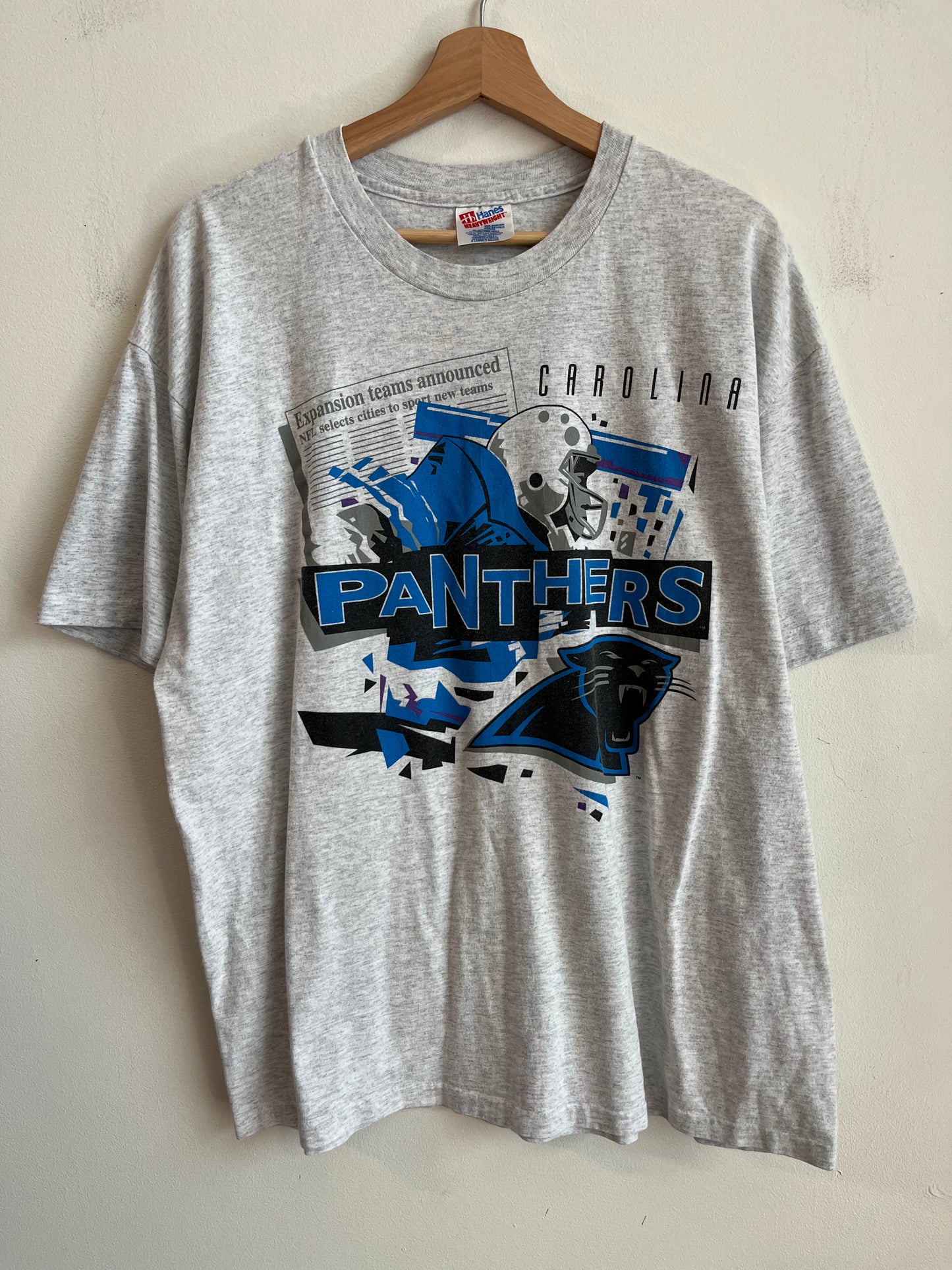 90s Carolina Panthers Expansion Team Tee (XL)