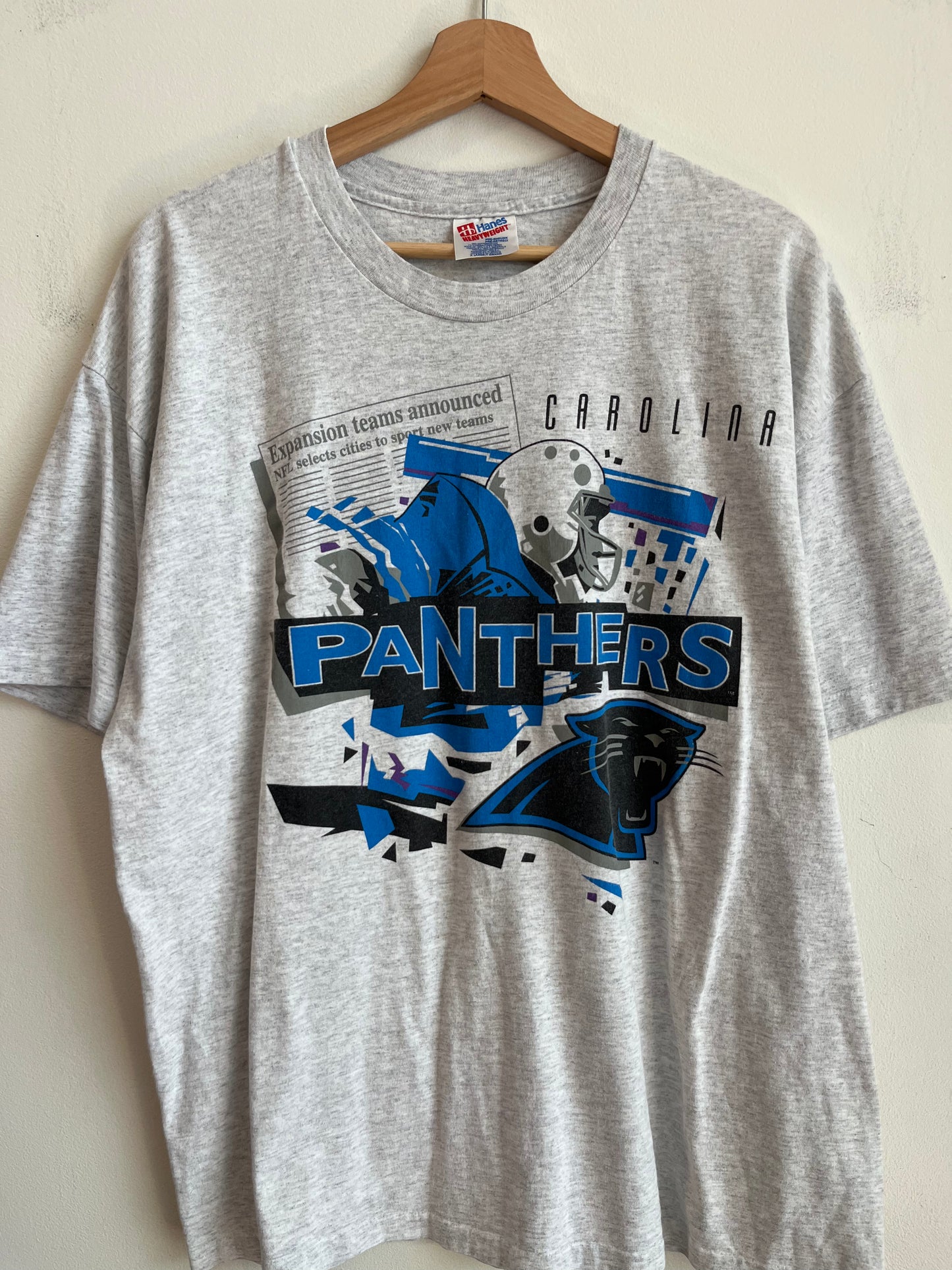 90s Carolina Panthers Expansion Team Tee (XL)
