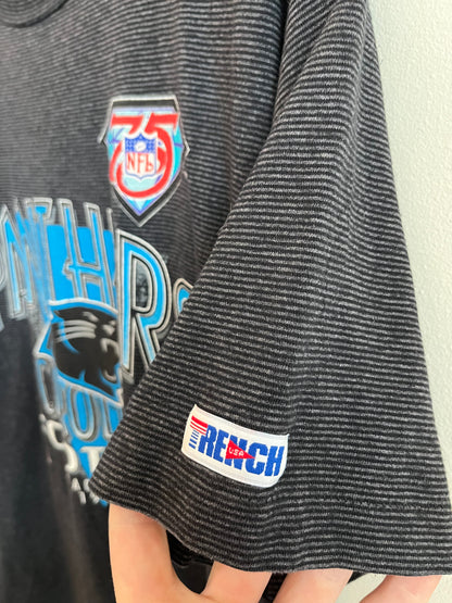 1994 Carolina Panthers Striped Trench Tee (XL)