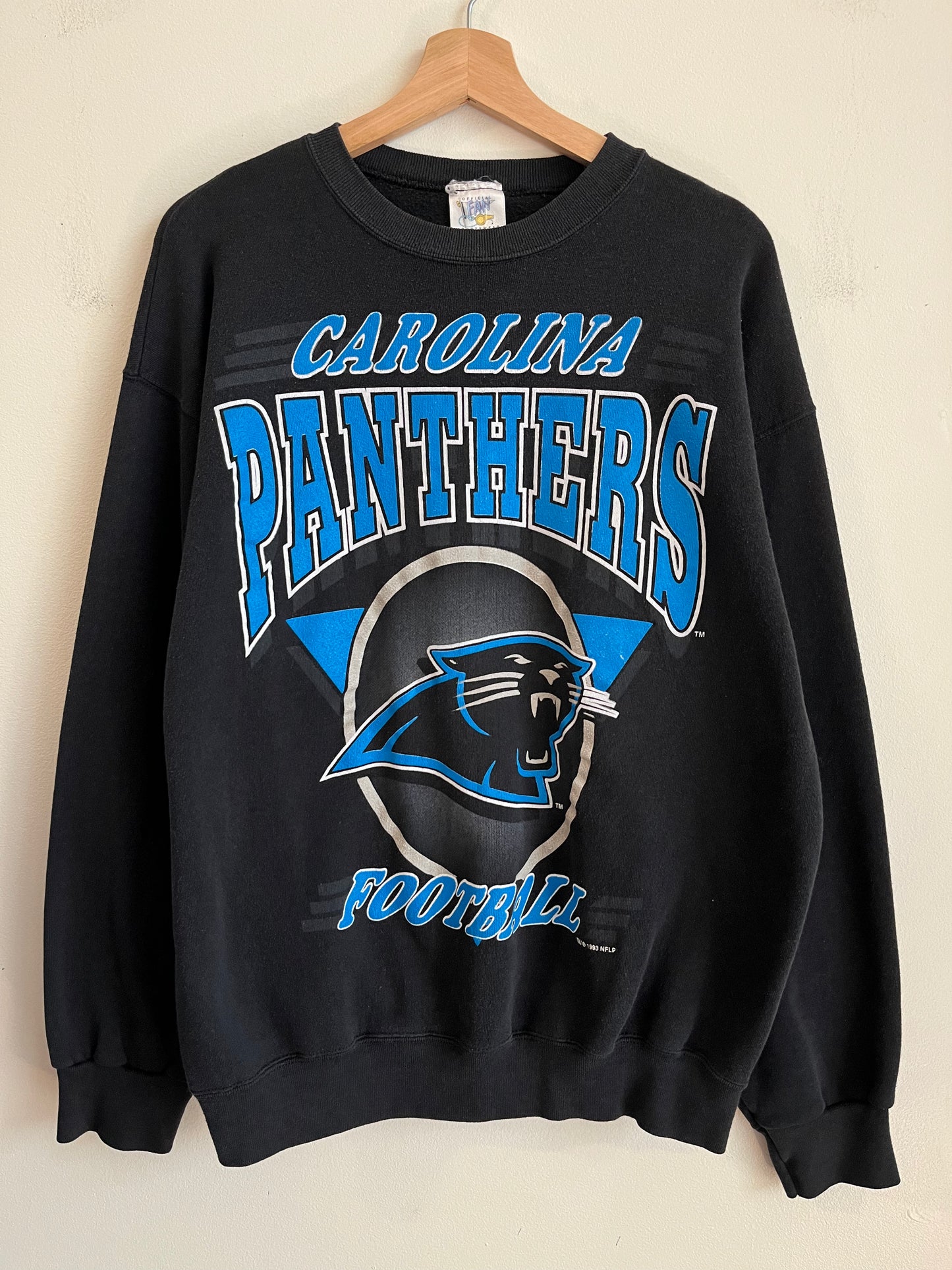 1993 Carolina Panthers Football Official Fan Crewneck (XL)