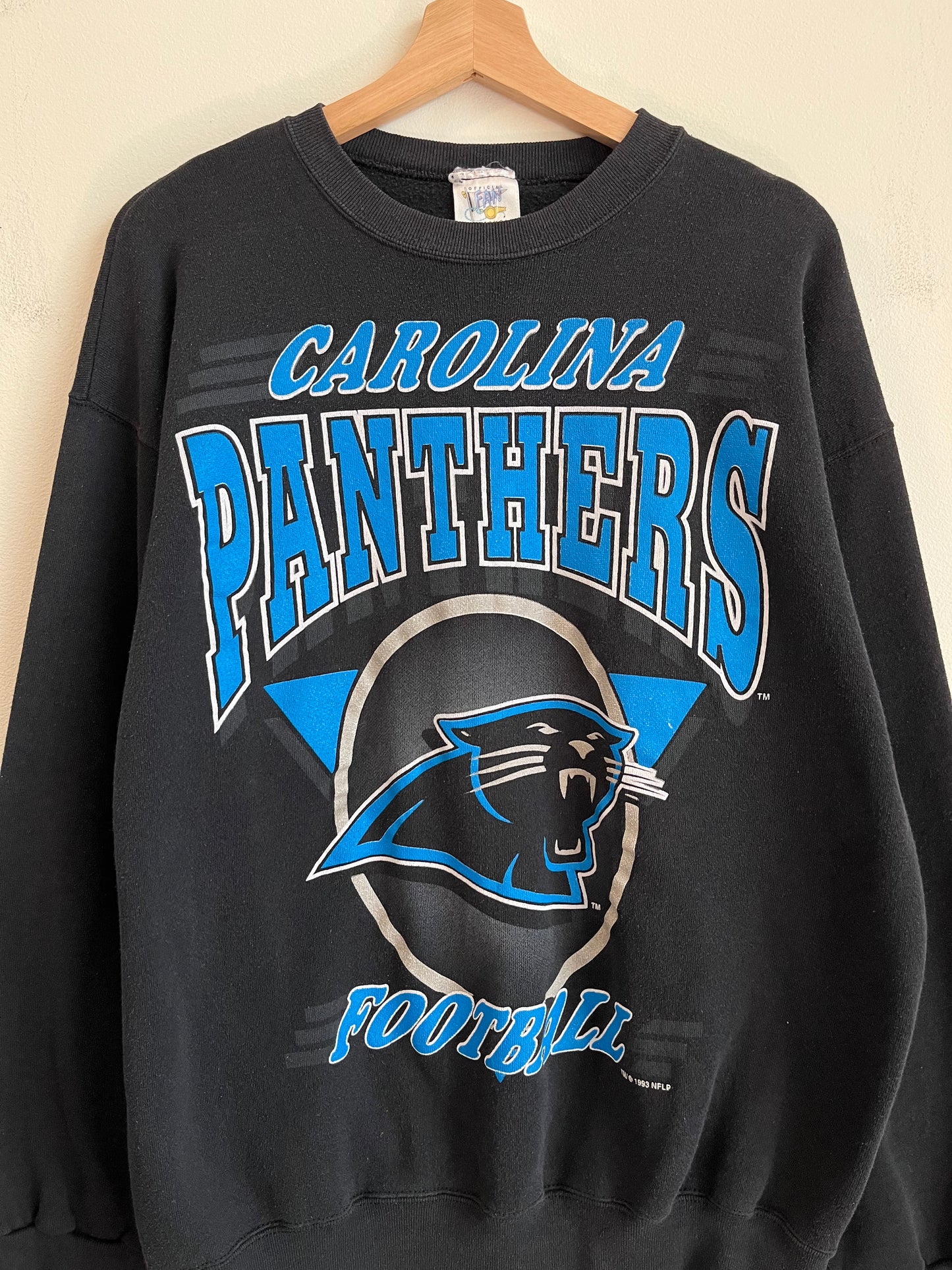 1993 Carolina Panthers Football Official Fan Crewneck (XL)