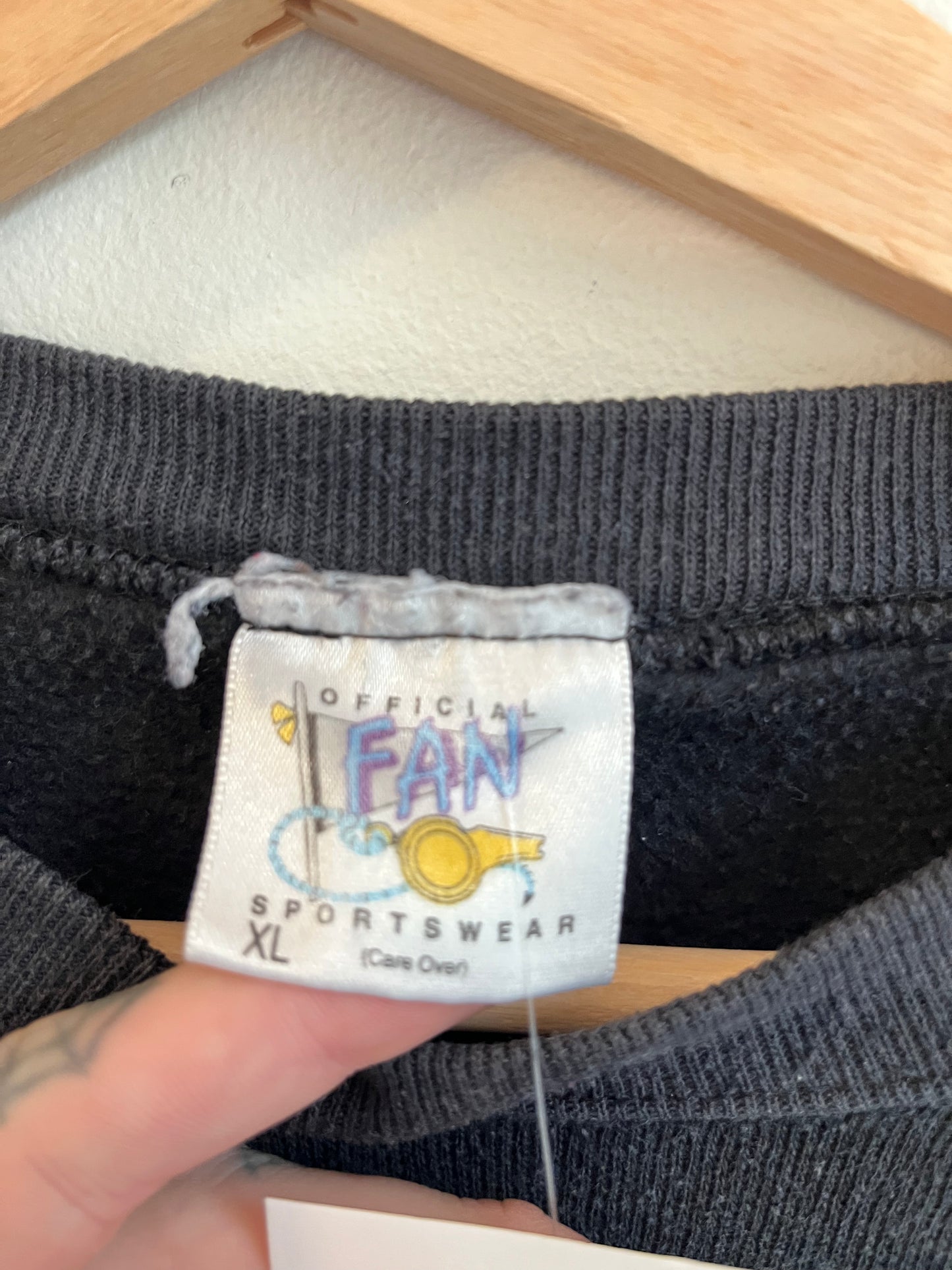 1993 Carolina Panthers Football Official Fan Crewneck (XL)