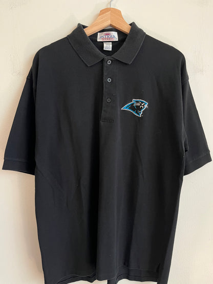 90s Carolina Panthers Antigua Sport Polo Shirt (M)