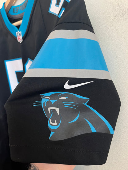 2015 Carolina Panthers Luke Kuechly Nike Home Jersey (Youth XL)