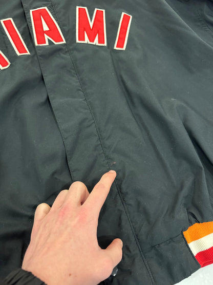 90s Miami Heat Champion Team Issued Warm Up Jacket (XXL)