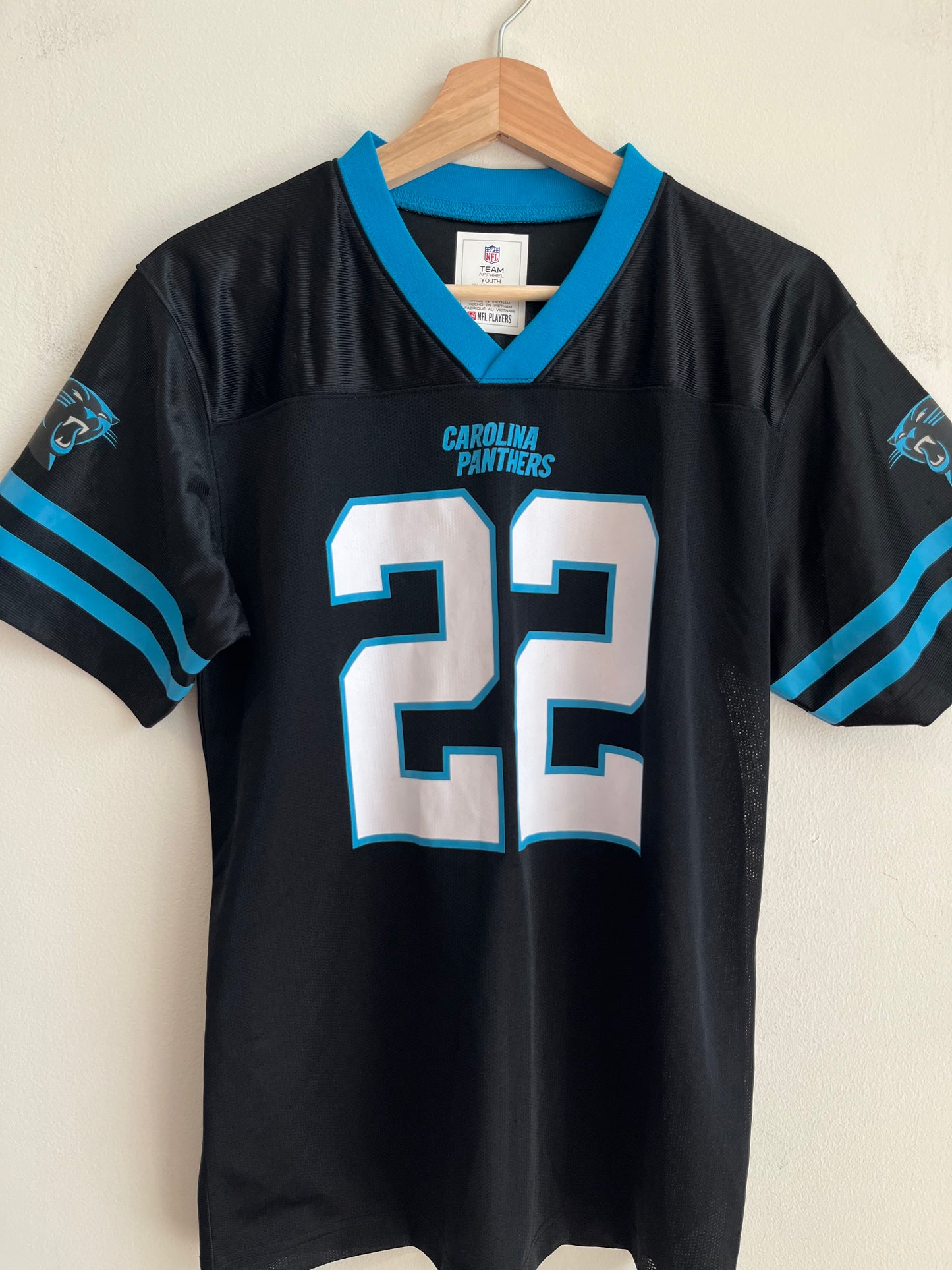 2010s Carolina Panthers Christian McCaffery Deadstock Jersey (Youth XL)