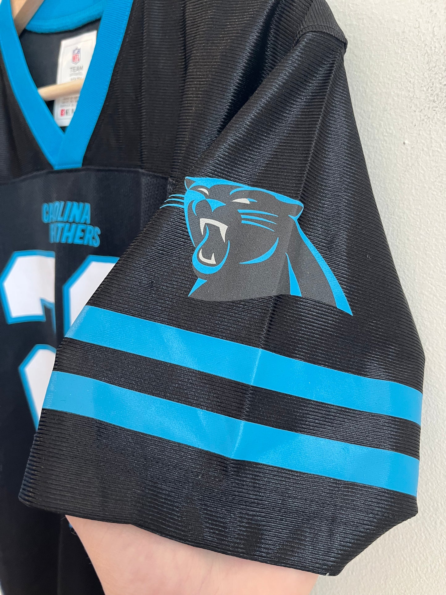 2010s Carolina Panthers Christian McCaffery Deadstock Jersey (Youth XL)