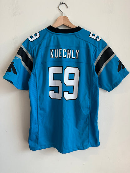 2015 Carolina Panthers Luke Kuechly Blue Nike Jersey (Youth XL)