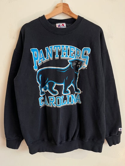 1993 Carolina Panthers Logo Athletic OG Cat Crewneck (L)