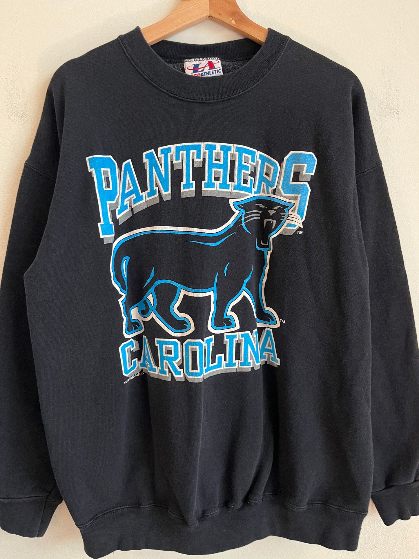 1993 Carolina Panthers Logo Athletic OG Cat Crewneck (L)