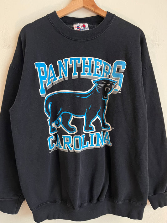 1993 Carolina Panthers Logo Athletic OG Cat Crewneck (L)
