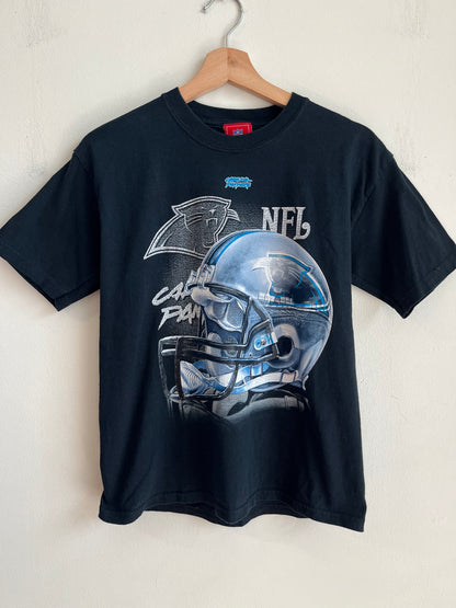 00s Carolina Panthers Big Helmet Tee (Youth L)