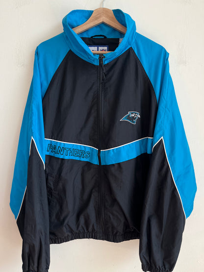 90s Carolina Panthers Logo Athletics Gameday Windbreaker (XL)
