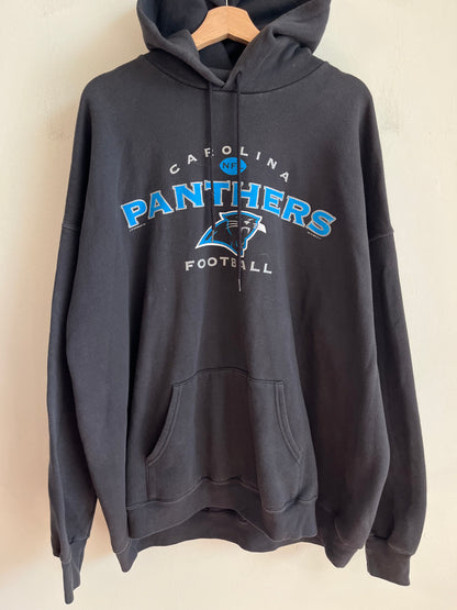 2000 Carolina Panthers Lee Black Hoodie (XXL)