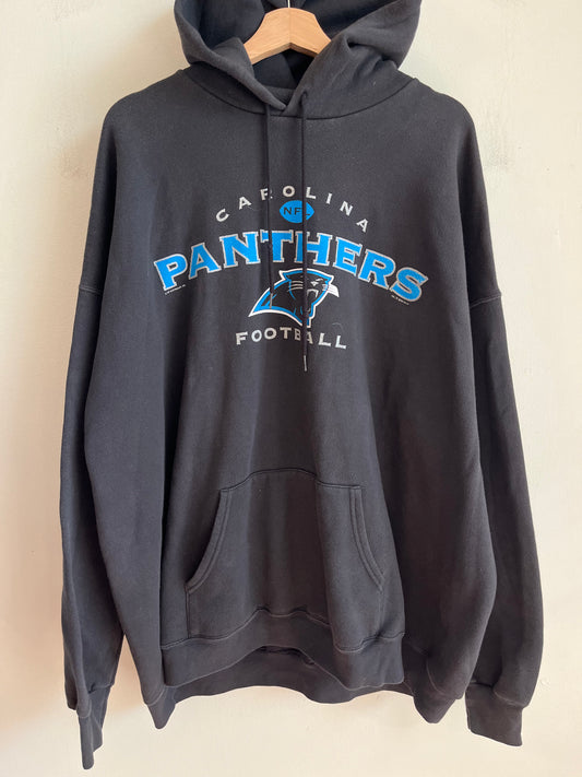 2000 Carolina Panthers Lee Black Hoodie (XXL)