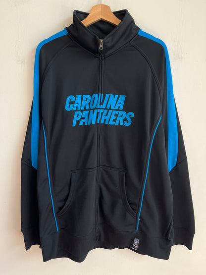 2010s Carolina Panthers Spell Out Full-Zip Lightweight Jacket (XXL)
