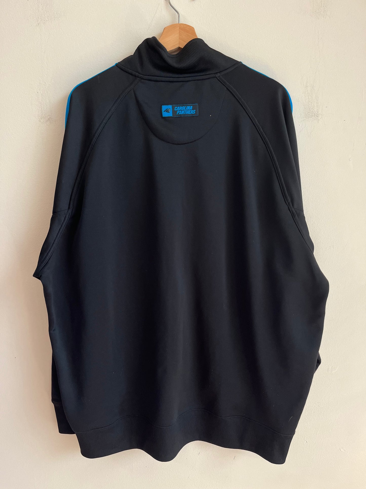 2010s Carolina Panthers Spell Out Full-Zip Lightweight Jacket (XXL)