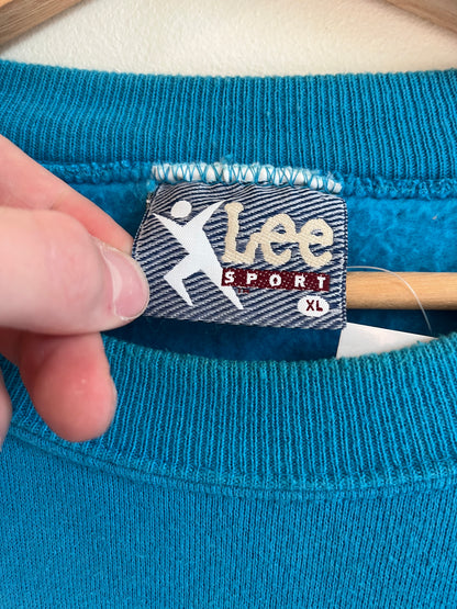 1996 Carolina Panthers Blue Lee Crewneck (XL)