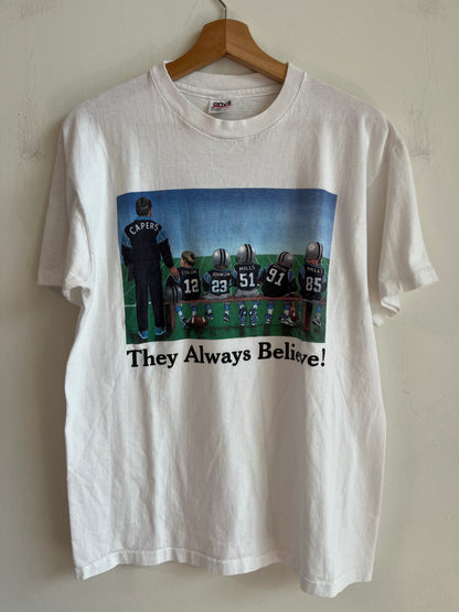 90s Carolina Panthers "They Always Believe!" Tee (L)
