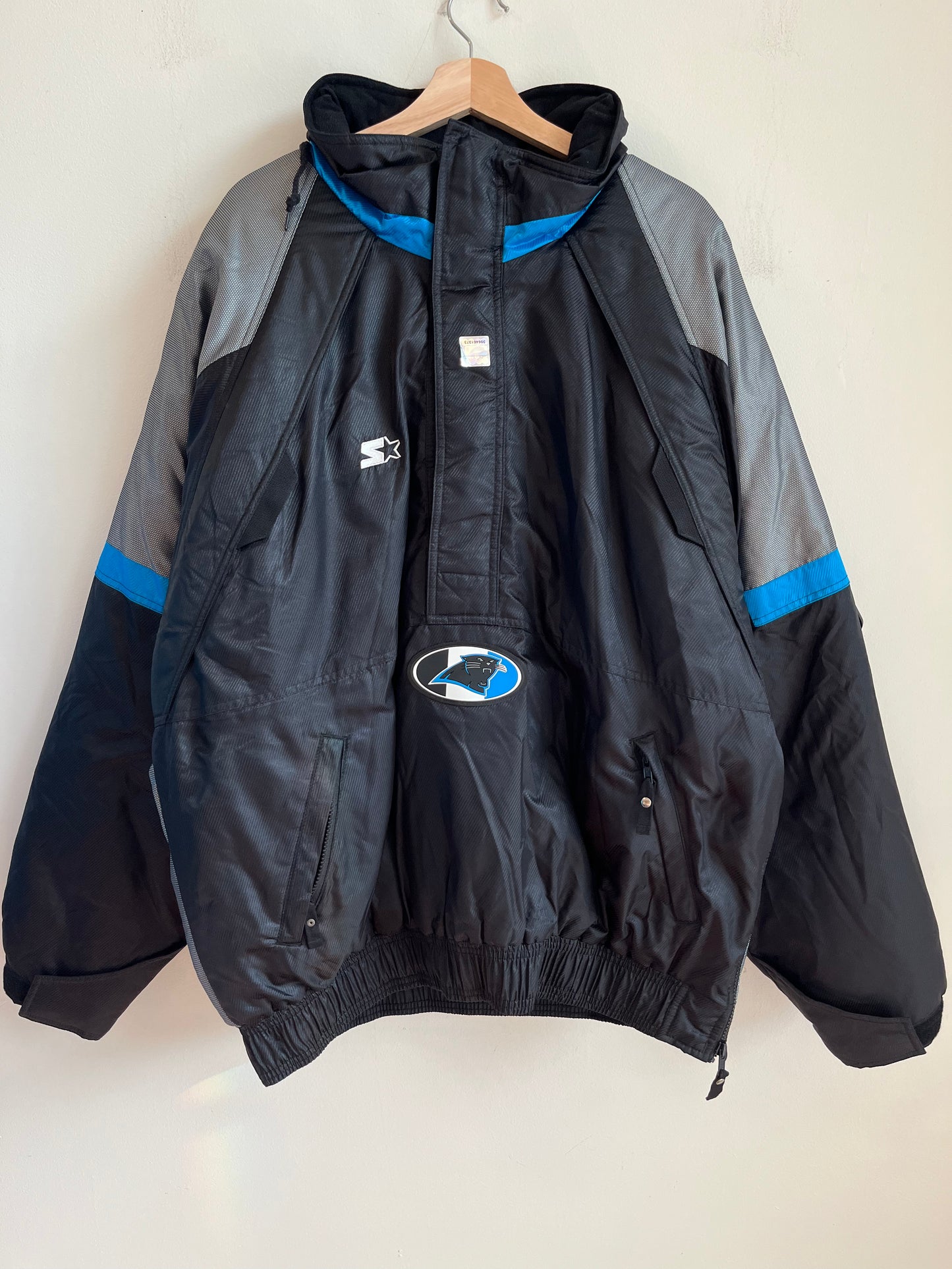 90s Carolina Panthers Starter Deadstock Puffer Jacket (XL)