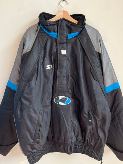 90s Carolina Panthers Starter Deadstock Puffer Jacket (XL)