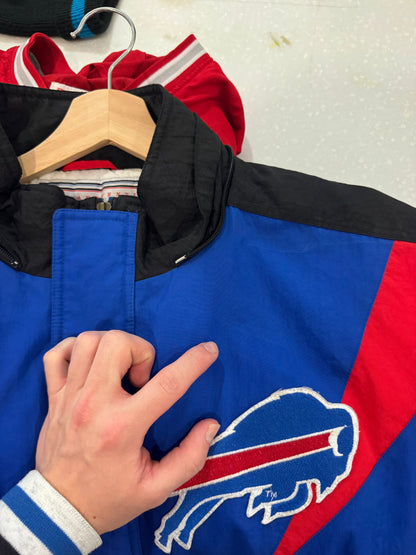 90s Buffalo Bills Apex Shark Tooth Puffer Jacket (XL)