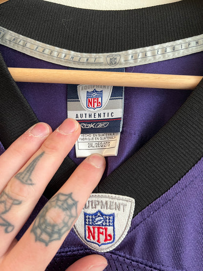 00S Baltimore Ravens Ray Lewis Home Jersey (XXL)