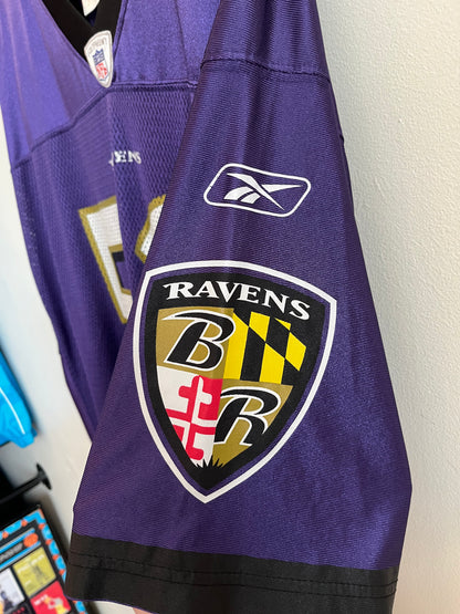 00S Baltimore Ravens Ray Lewis Home Jersey (XXL)