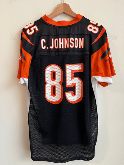00s Cincinnati Bengals Ocho Cinco Home Jersey (Youth XL)