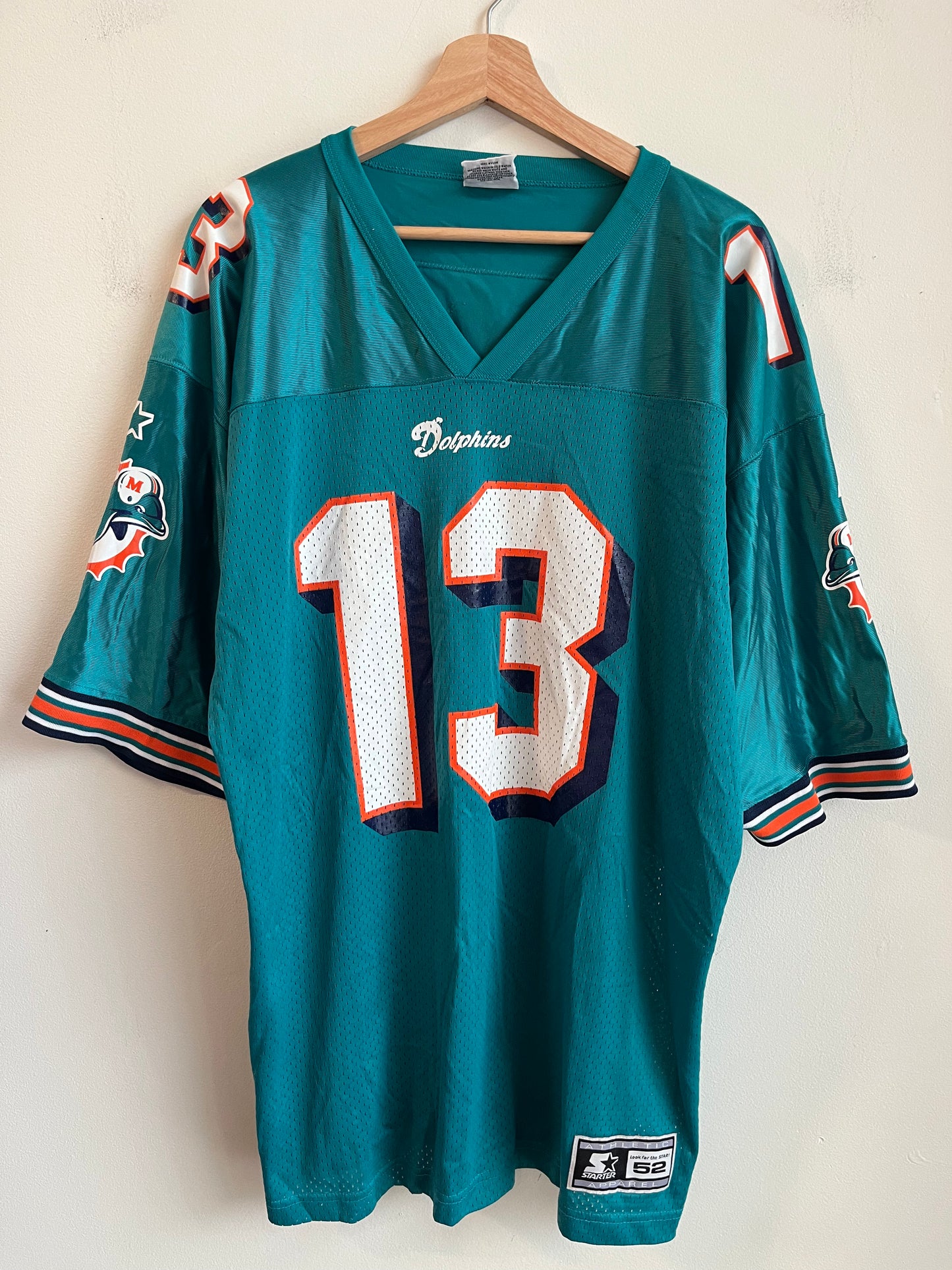 90s Miami Dolphins Dan Marino Starter Home Jersey (XL)