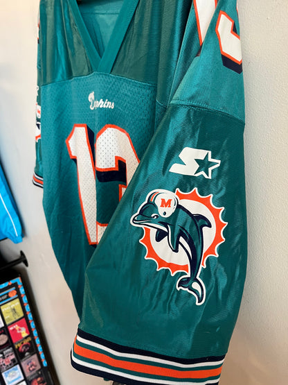 90s Miami Dolphins Dan Marino Starter Home Jersey (XL)